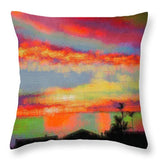 Brushstrokes - Throw Pillow