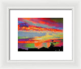 Brushstrokes - Framed Print