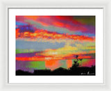 Brushstrokes - Framed Print