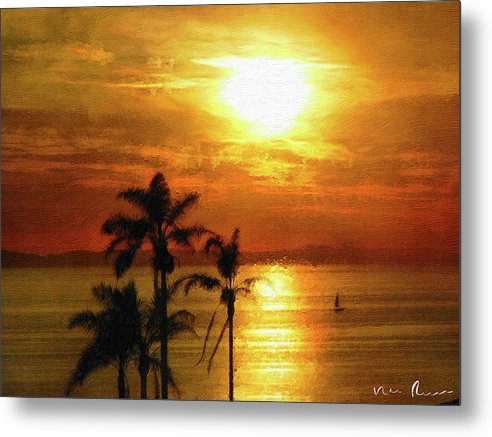 Catalina Horizon - Metal Print