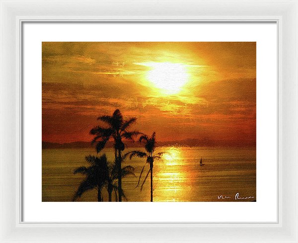 Catalina Horizon - Framed Print