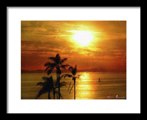 Catalina Horizon - Framed Print