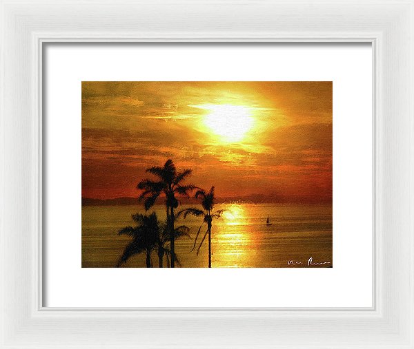 Catalina Horizon - Framed Print