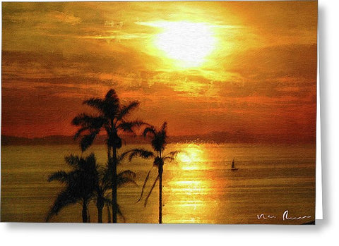 Catalina Horizon - Greeting Card