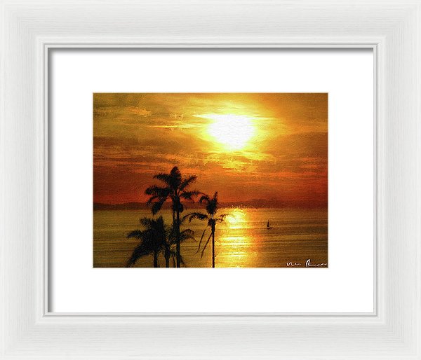 Catalina Horizon - Framed Print