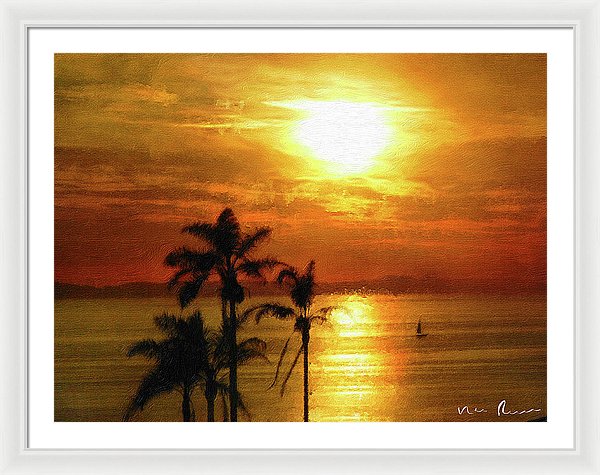 Catalina Horizon - Framed Print