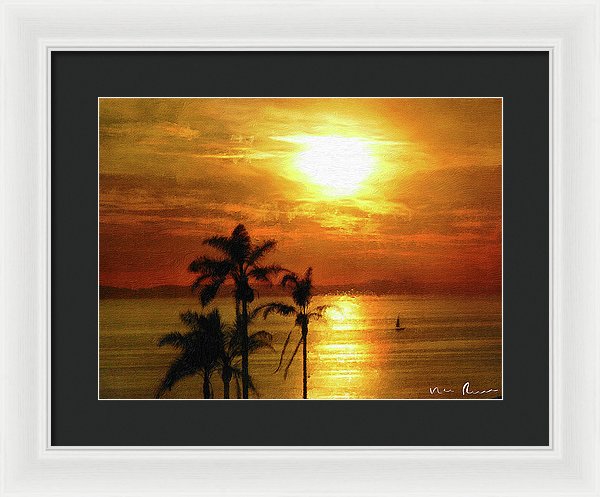 Catalina Horizon - Framed Print