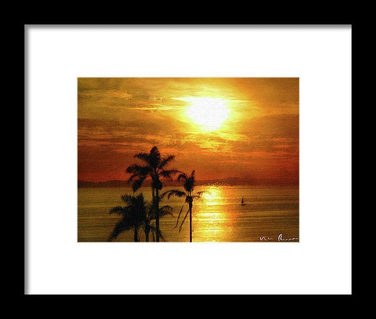 Catalina Horizon - Framed Print