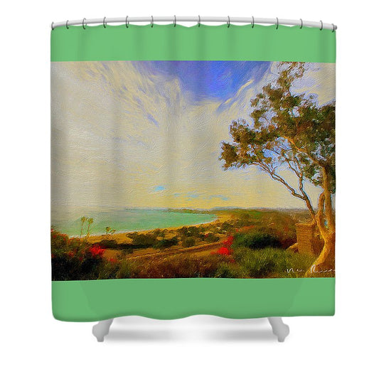 Harbor Town - Shower Curtain