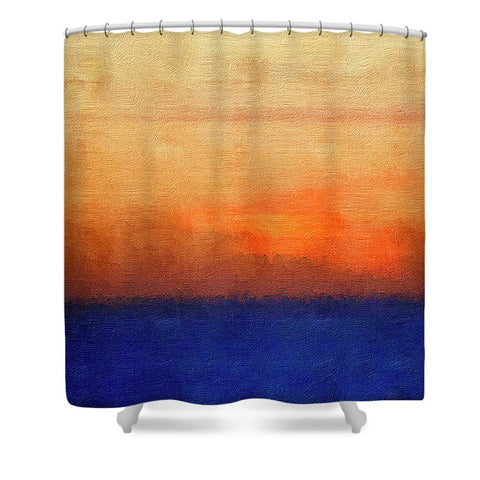 Harvest Setting - Shower Curtain