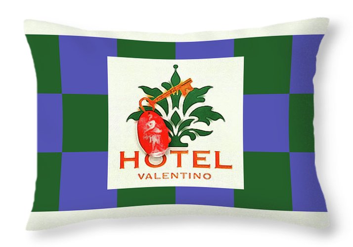 Hotel Valentino - Throw Pillow