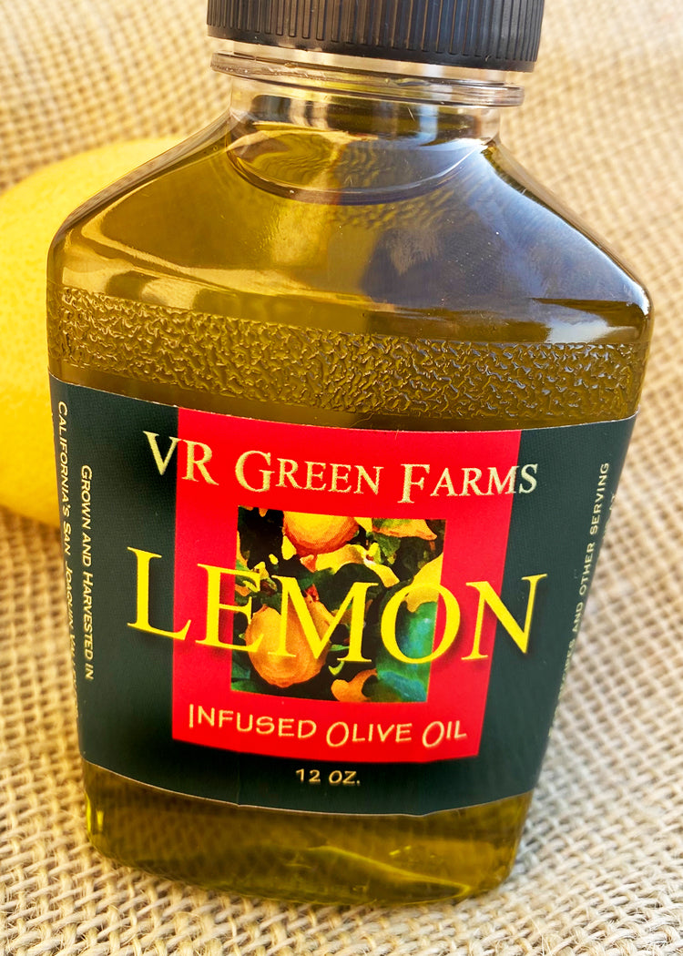 VRGF Lemon EV Olive Oil Squeeze Bottle