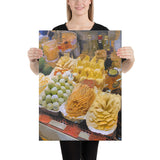 Fresh Pasta Wrapped Canvas Print