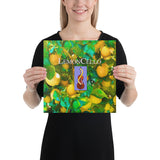 LemonCello Wrapped Canvas Print