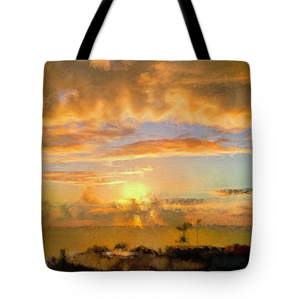 Painter's Landscape - Tote Bag