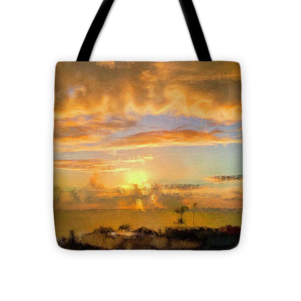 Painter's Landscape - Tote Bag