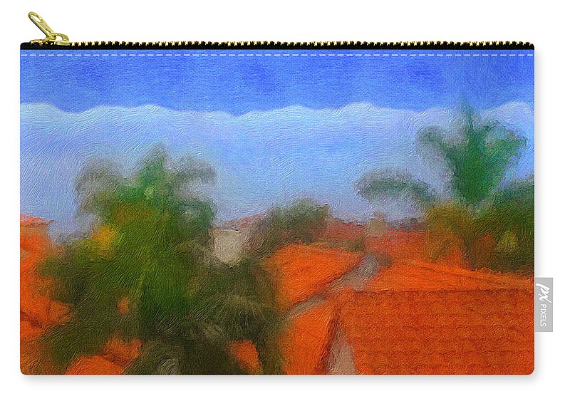 Rooftop Blues - Carry-All Pouch