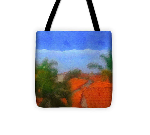 Rooftop Blues - Tote Bag