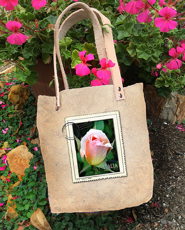Mercato Bag — Rose Garden/Arugula Flowers