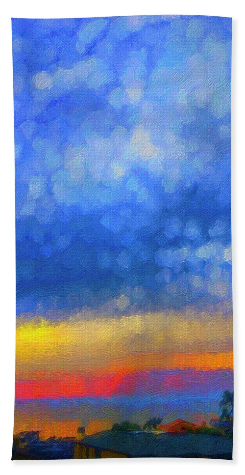 Twilight Blues - Beach Towel