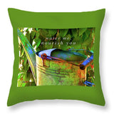 Watering Can - Throw Pillow
