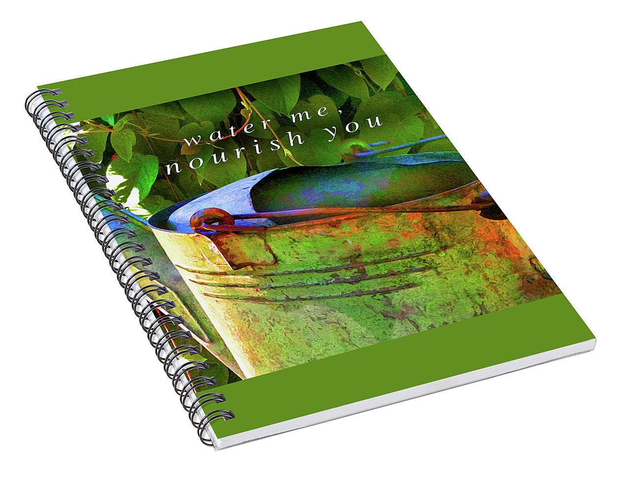 Watering Can - Spiral Notebook